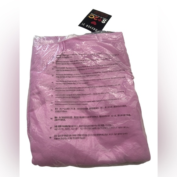 Brand new Forever 21 Pink Cancer Awareness Joggers - Picture 2 of 4